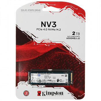 Накопитель SSD M.2 2TB Kingston NV3 SNV3S/2000G BS