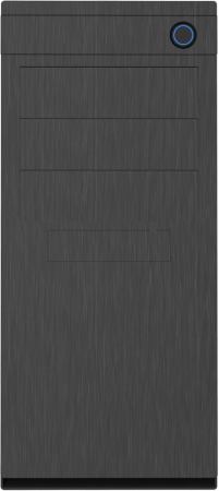 Корпус Chieftec Elox HC-10B-OP черный