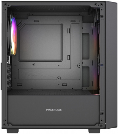 Корпус Powercase Mistral SM07 ARGB Black / CMMSM07B-A3
