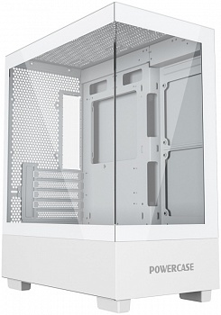 Корпус Powercase Vision Micro M белый / CVMMW-L0