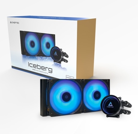 Водяное охлаждение Chieftec ICEBERG 240 CLC-240-RGB