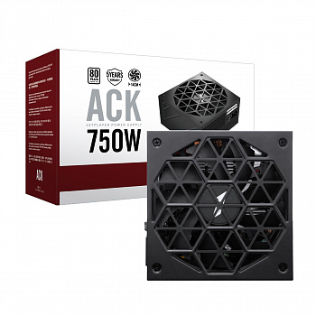 Блок питания 750W 1STPLAYER ACK 750W Black 80 PLUS HA-750AC2
