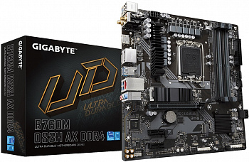 Материнская плата LGA1700 Gigabyte B760M DS3H AX DDR4 BS