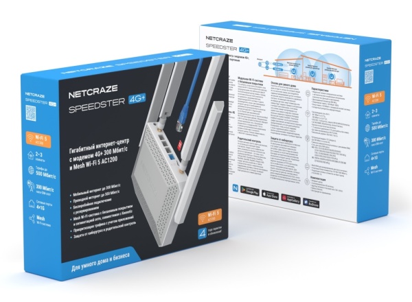 Роутер Netcraze Speedster 4G+ (NC-2911) 4