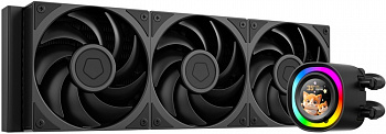 Водяное охлаждение ID-COOLING FX360 LCD PE Black