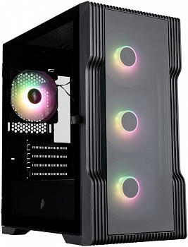 Корпус 1STPLAYER TRILOBITE T3-G ARGB Black / T3-G-BK-4F7