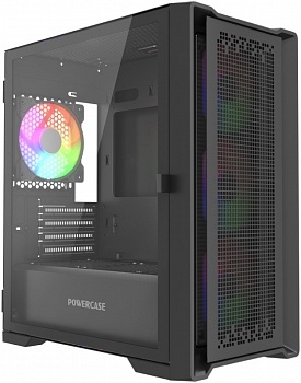 Корпус Powercase ByteFlow Micro Black LE / CAMBFB-A4-LE