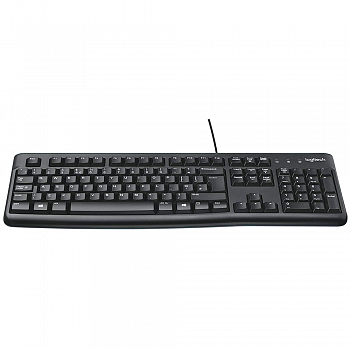 Клавиатура проводная Logitech K120 for business, USB 920-002522 Черный
