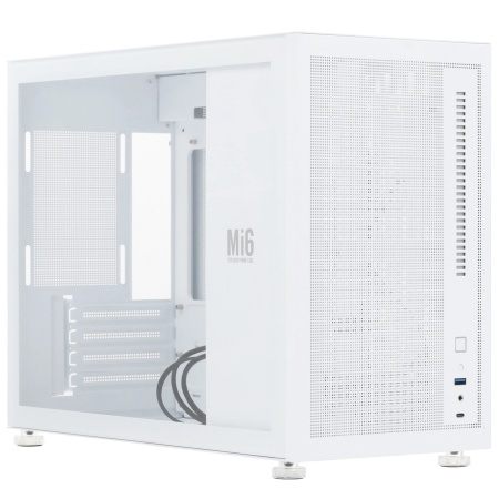 Корпус 1STPLAYER MIKU Mi6 White / mATX / Mi6-WH