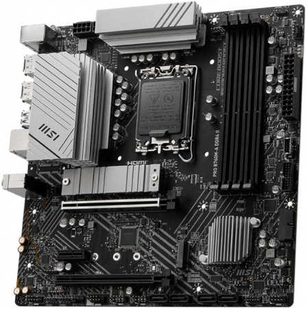 Материнская плата LGA1700 MSI PRO B760M-A DDR4 II