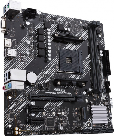 Материнская плата AM4 ASUS PRIME A520M-K