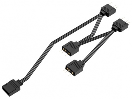 Кабель-разветвитель 1/4 ID-COOLING FS-04 ARGB (160шт/кор, 5V, 3 pin) Retail