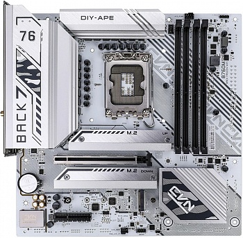 Материнская плата LGA1700 Colorful CVN B760M-BACK FROZEN WIFI V20 Материнская плата LGA1700 Colorful CVN B760M-BACK FROZEN WIFI V20