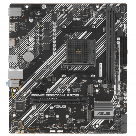 Материнская плата AM4 Asus PRIME B550M-K ARGB BS