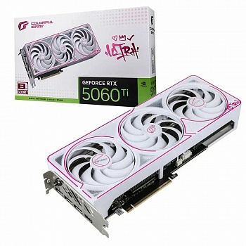 Видеокарта RTX5060Ti 8Gb Colorful Ultra W OC 8GB-V