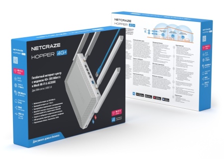 Роутер Netcraze Hopper 4G+ (NC-2312)