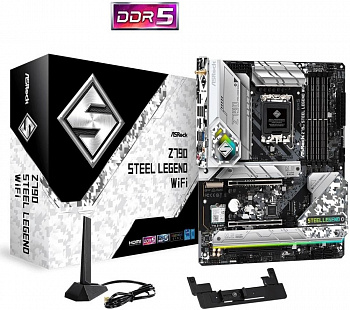 Материнская плата LGA1700 Asrock Z790 STEEL LEGEND WIFI DDR5