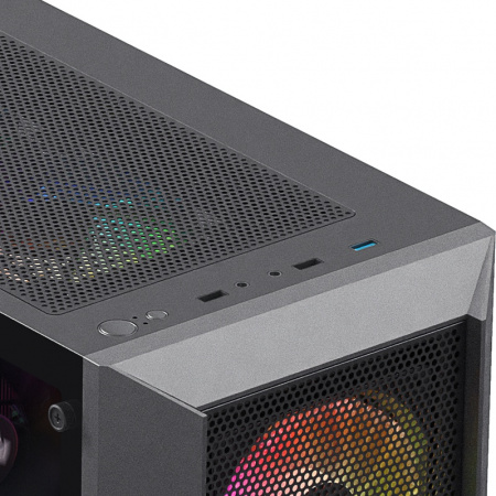 Корпус XASTRA A406 4ARGB Black / A406-4FC12A