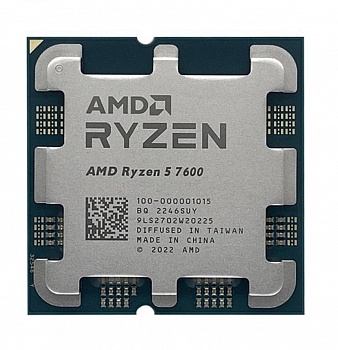 Процессор AM5 AMD Ryzen 5 7600 3.8Ghz 100-000001015 OEM BS