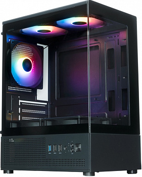 Корпус XASTRA Q300M 5ARGB-FC-C6 Black / Q300M-5FC12A-C6