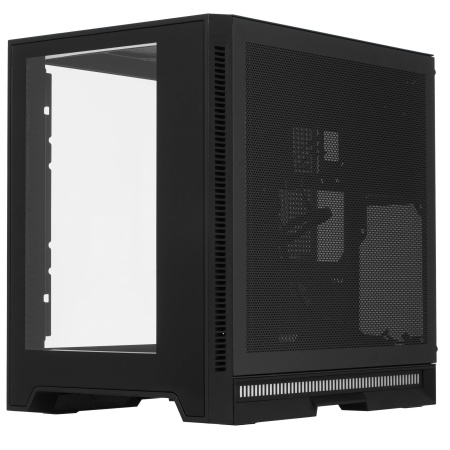 Корпус 1STPLAYER STEAMPUNK SP6 Black / mATX, TG / SP6-G-BK