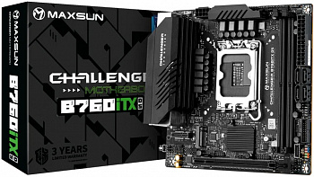 Материнская плата LGA1700 Maxsun MS-Challenger B760ITX D5