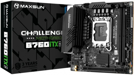 Материнская плата LGA1700 Maxsun MS-Challenger B760ITX D5