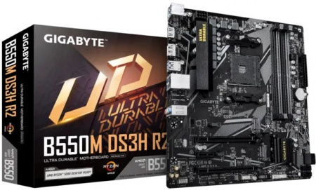 Материнская плата AM4 Gigabyte B550M DS3H R2