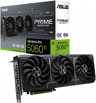 Видеокарта RTX5060Ti 8Gb ASUS PRIME-RTX5060TI-O8G