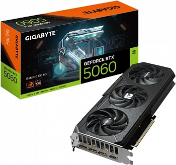 Видеокарта RTX5060 8Gb Gigabyte GV-N5060GAMING OC-8GD HK