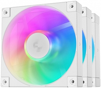 Комплект вентиляторов Deepcool FD12 ARGB WH-3 IN 1 White