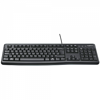 Клавиатура проводная Logitech K120 for business, USB 920-002522 Черный