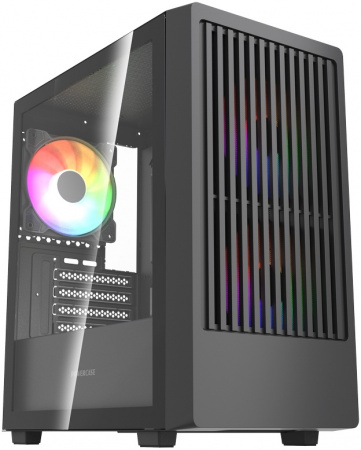Корпус Powercase Mistral SM07 ARGB Black / CMMSM07B-A3