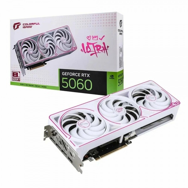 Видеокарта RTX5060 8Gb Colorful Ultra W OC 8GB-V