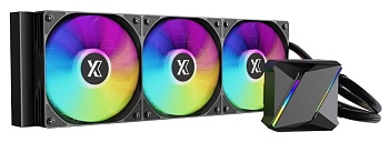 Водяное охлаждение 360 XASTRA LM360 ARGB BK TDP 285W