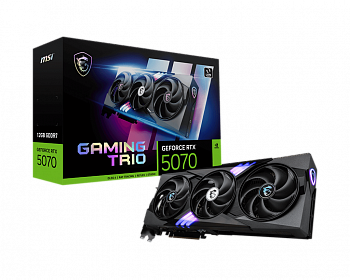Видеокарта RTX5070 12Gb MSI GAMING TRIO OC