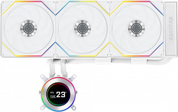 Водяное охлаждение Lian Li HydroShift II LCD-C 360TL (G89.GHS2LCD36TW.R0 WHITE)