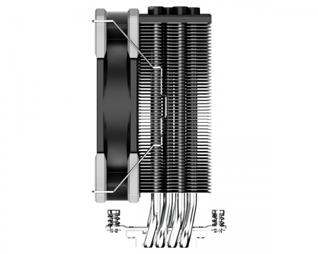 Кулер Cooler ID-Cooling SE-214-XT BASIC