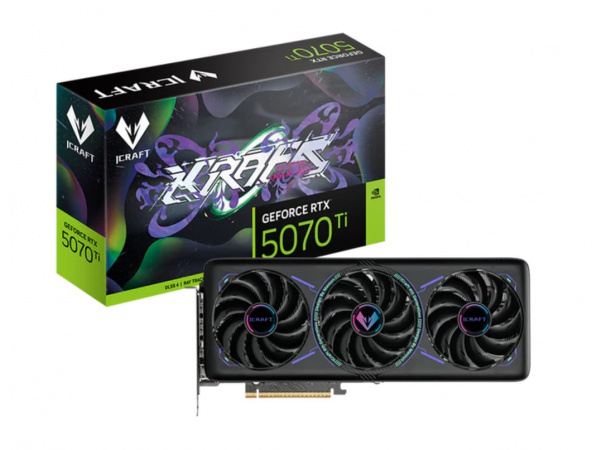 Видеокарта RTX5070Ti D7 16Gb Maxsun iCraft OC16G