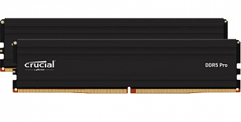 Модуль памяти DDR5 32GB (16GBx2) 6000MHz Crucial Pro CP2K16G60C48U5 AMD EXPO