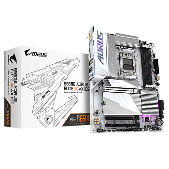 Материнская плата AM5 Gigabyte B650E AORUS ELITE X AX ICE BS