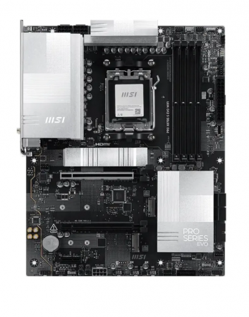 Материнская плата AM5 MSI PRO X870E-S EVO WIFI
