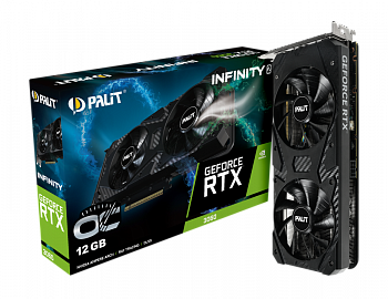 Видеокарта RTX3060 12Gb Palit INFINITY2 OC NE63060U19K9-PG190L