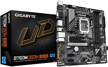 Материнская плата LGA1700 Gigabyte B760M DS3H GEN5 DDR5