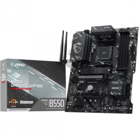 Материнская плата AM4 MSI B550 GAMING WIFI6E