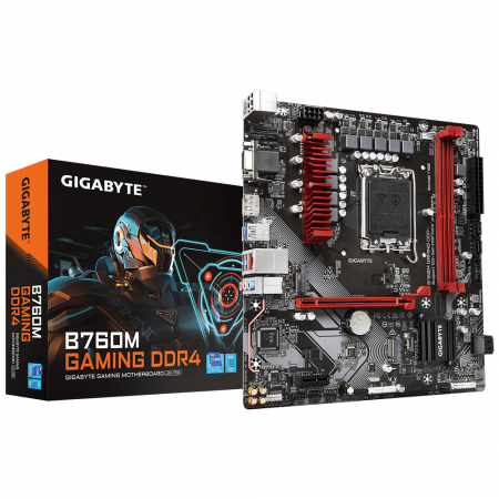 Материнская плата LGA1700 Gigabyte B760M GAMING DDR4