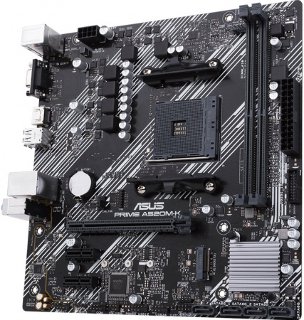 Материнская плата AM4 ASUS PRIME A520M-K