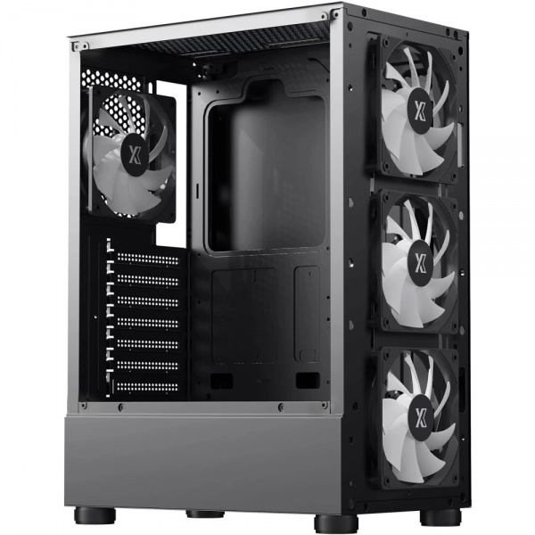 Корпус XASTRA A302 4FRGB Black ATX 1
