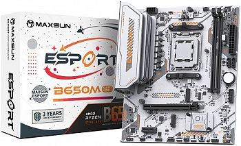 Материнская плата AM5 MaxSun MS-eSport B650M WIFI6 ICE