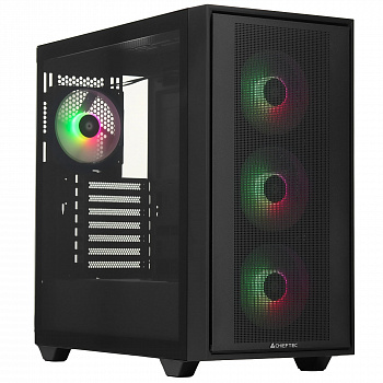 Корпус CHIEFTEC HUNTER 3 [GS-03B-OP] черный